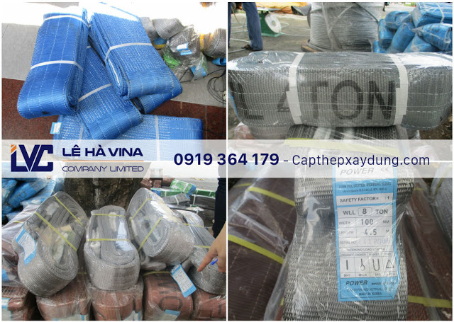 Cáp cẩu vải Hàn Quốc, Cáp cẩu vải, Lê Hà Vina, Cáp cẩu vải Hàn Quốc chất lượng, Cáp cẩu