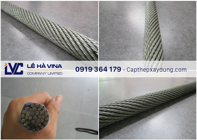 cáp thép Hàn Quốc, Cáp thép, Cáp Hàn Quốc, Công ty Lê Hà Vina, Cáp Hàn Quốc