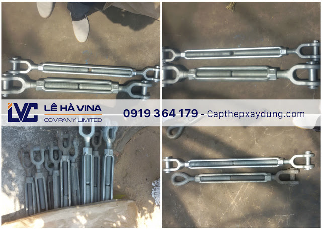 Tăng đơ cáp, Tăng đơ cáp Hàn Quốc, Tăng đơ chịu lực Hàn Quốc, Công ty Lê Hà Vina, Tăng đơ cáp 2 đầu móc