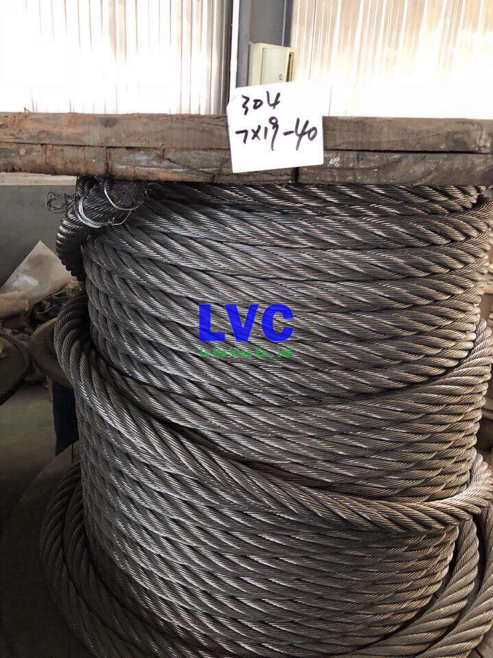 Cáp thép DSR Hàn Quốc, Lê Hà Vina, Thi công thang máy, Sợi thép, Cáp thép bọc nhựa