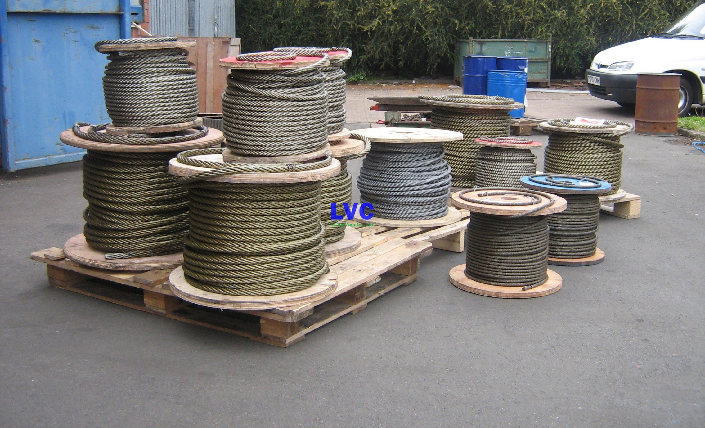 Cáp thép 6x36 nhập khẩu Hàn Quốc, Cáp thép 6x36, Lê Hà Vina, Cáp thép, Sợi thép