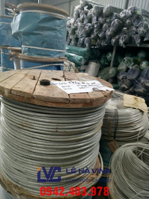 cáp thép bọc nhựa, cáp bọc nhựa, cáp thép, cáp chống xoắn, cáp cứng viễn thông