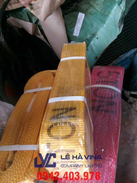 Cáp vải, Cty TNHH Hoàng Phú, sợi dây cáp cẩu vải, dây cáp cẩu vải polyester, Lê Hà Vina