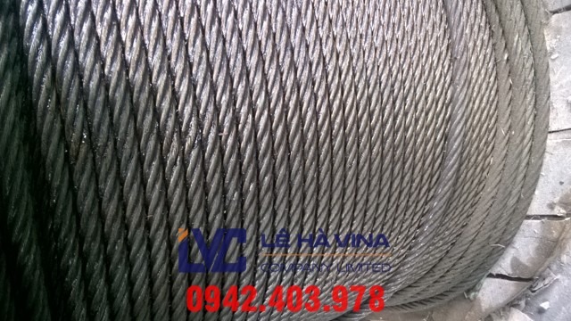cáp thép không mạ, dây cáp thép không mạ, cáp thép, cáp không mạ, ốc xiết cáp