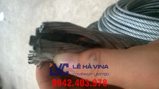 cáp 6x12+FC, ốc siết cáp, Dongil Việt Nam, Lê Hà Vina, cáp thép, cung cấp cáp thép