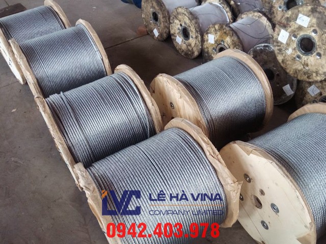 Cáp chống xoắn Hàn Quốc 19*7, Cáp chống xoắn Hàn Quốc, Cáp chống xoắn, công ty TNHH Lê Hà Vina, Cấu tạo của cáp chống xoắn, Đặc điểm của cáp chống xoắn Hàn Quốc 19*7, Mua cáp chống xoắn Hàn Quốc