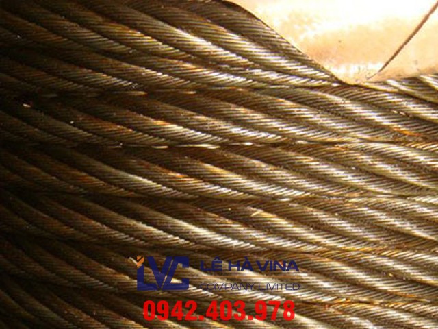 Cáp thép 6*36 FC, Cáp thép 6*36, Cáp thép, Cáp thép 6*36 FC lụa dầu Hàn Quốc, công ty TNHH Lê Hà Vina, Lê Hà Vina, Cấu tạo của cáp thép 6*36 FC, Đặc điểm của cáp thép 6*36, Mua cáp thép 