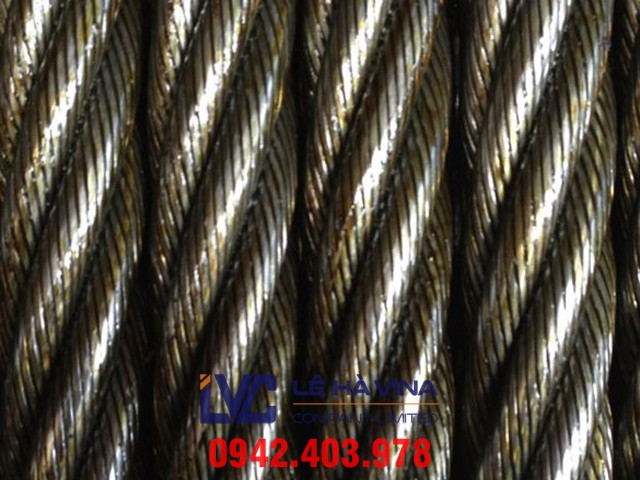 Cáp thép 6*36 FC, Cáp thép 6*36, Cáp thép, Cáp thép 6*36 FC lụa dầu Hàn Quốc, công ty TNHH Lê Hà Vina, Lê Hà Vina, Cấu tạo của cáp thép 6*36 FC, Đặc điểm của cáp thép 6*36, Mua cáp thép 