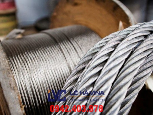 Cáp thép chịu lực, Cáp thép, Cáp thép chịu lực D16, Cáp thép chịu lực D12, cáp thép D12, giá cáp thép, Lê Hà Vina, giá cáp thép D12