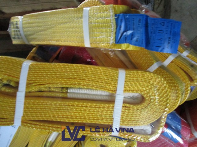 Dây cáp vải, Cáp vải, Cáp vải bạt, Dây cẩu hàng, Cáp vải cẩu hàng, Cáp vải dẹt cơ bản