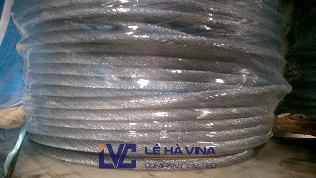 Cáp chống xoắn 35x7, Cáp chống xoắn, Sợi thép chống xoắn, Sợi cáp chống xoắn