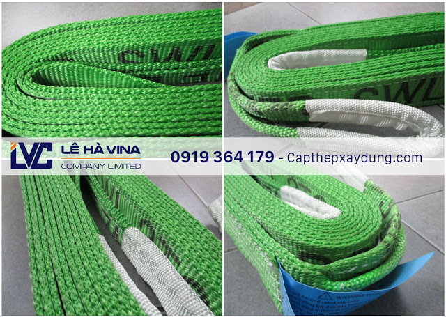 Cáp cẩu vải Hàn Quốc, Cáp cẩu, Công ty Lê Hà Vina, Cáp thép