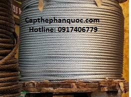 Cáp chống xoắn 19x7 Hàn Quốc, Cáp chống xoắn, Cáp, Cầu treo, Lê Hà Vina