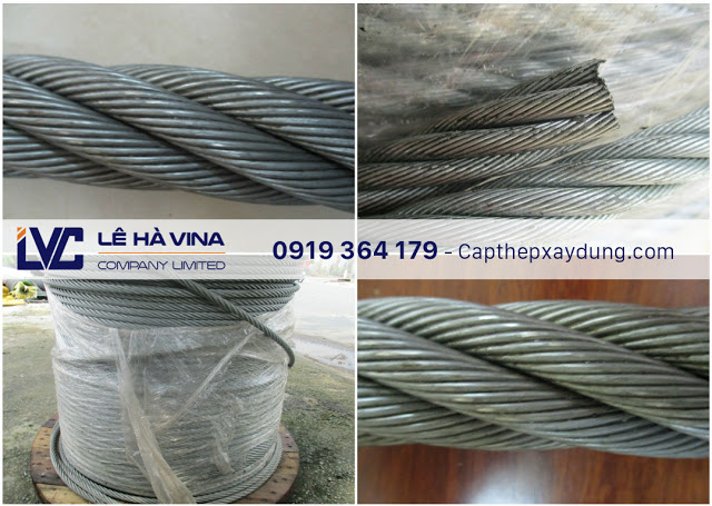 Cáp thép DRS Hàn Quốc, Cáp thép, Cáp thép Hàn Quốc, Công ty Lê Hà Vina