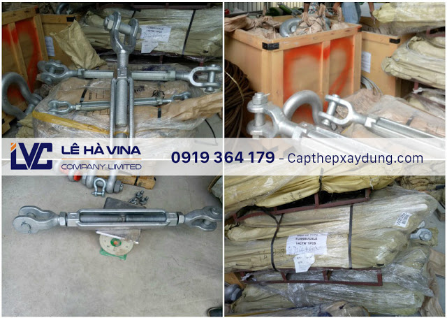 Tăng đơ cáp, Tăng đơ cáp Hàn Quốc, Tăng đơ chịu lực Hàn Quốc, Công ty Lê Hà Vina, Tăng đơ cáp 2 đầu móc