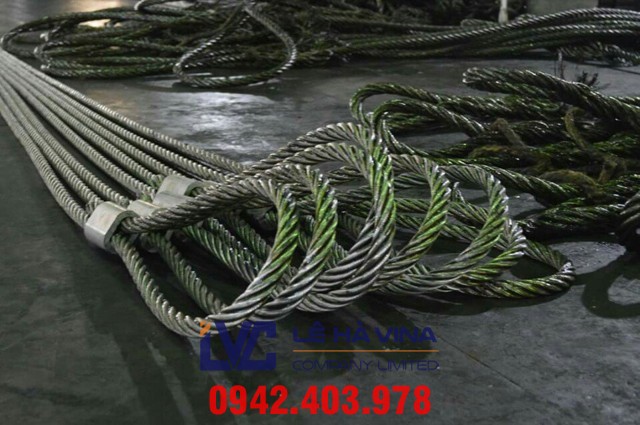 sling cáp, Công ty LiLaMa, Công ty Lê Hà Vina, Cáp thép Hàn Quốc, Cáp thép