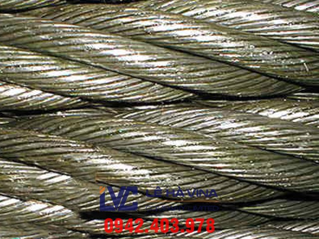 Cáp thép 6*36 IWRC, Cáp thép 6*36, Cáp thép, Cáp thép 6*36 IWRC lụa dầu Hàn Quốc, công ty TNHH Lê Hà Vina, Lê Hà Vina, Cấu tạo của cáp thép 6*36, 6*36 IWRC, Đặc điểm của cáp thép 6*36