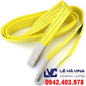 sử dụng dây cẩu hàng, Dây cẩu hàng, Đặc điểm của dây cẩu hàng, dây cẩu hàng Hàn Quốc, Lê Hà Vina, dây cáp, tăng đơ móc, dây cáp vải cẩu hàng