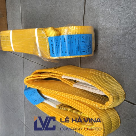 Dây cáp vải, Cáp vải, Cáp vải bạt, Dây cẩu hàng, Cáp vải cẩu hàng, Cáp vải dẹt cơ bản