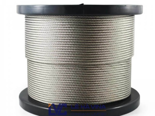Cáp inox 8mm, Cáp không gỉ, Cáp inox, Cáp inox phi 8, Cáp inox 6x19, Sợi cáp inox, Mua cáp không gỉ phi 8