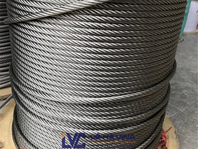 Cáp inox 8mm, Cáp không gỉ, Cáp inox, Cáp inox phi 8, Cáp inox 6x19, Sợi cáp inox, Mua cáp không gỉ phi 8