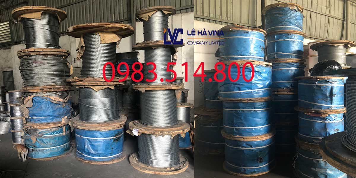 Tùy vào từng chủng loại, kích cỡ mà cáp giằng chịu được nhiều mức tải trọng khác nhau.c